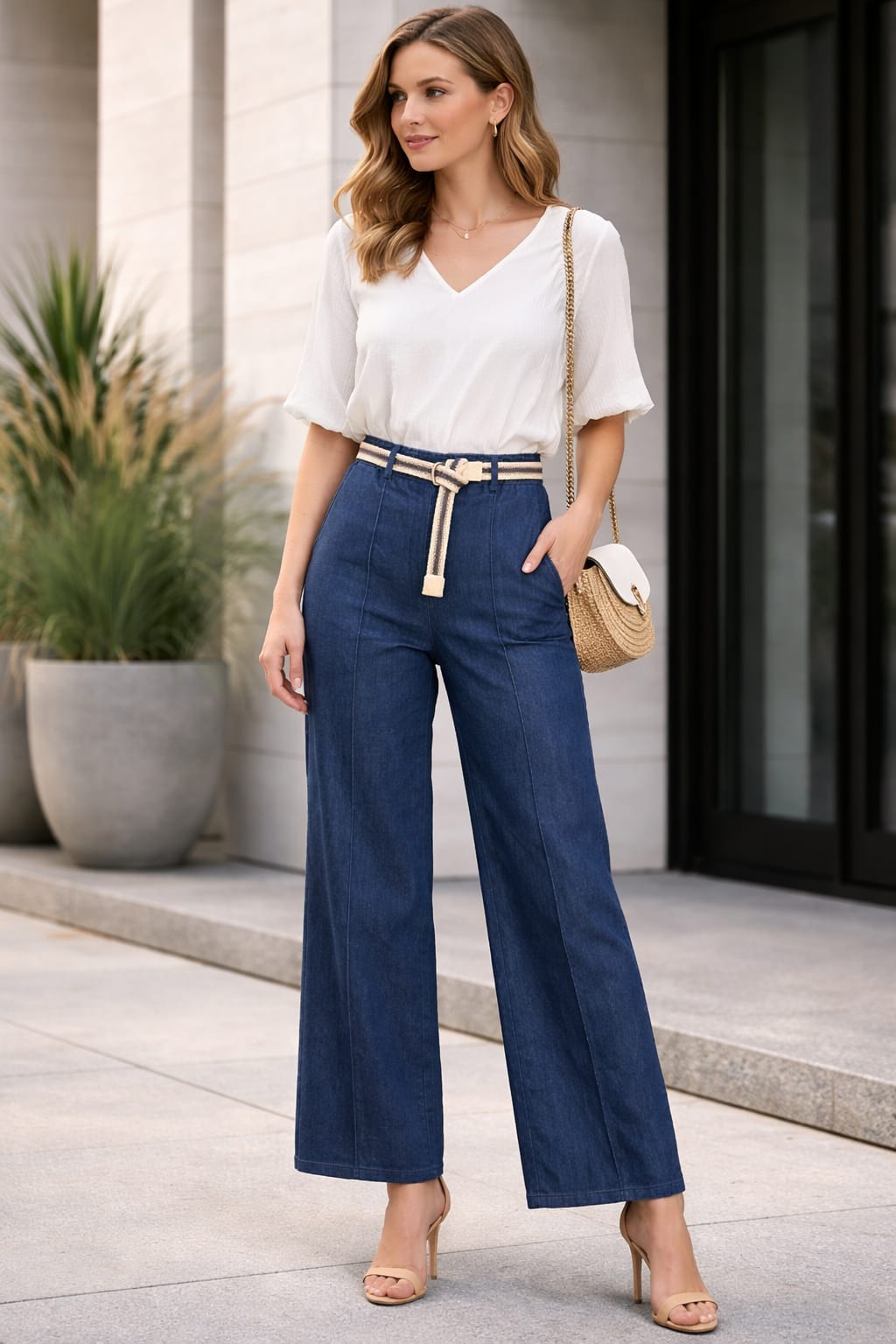 Ženske traper hlače | Lagani ljetni model