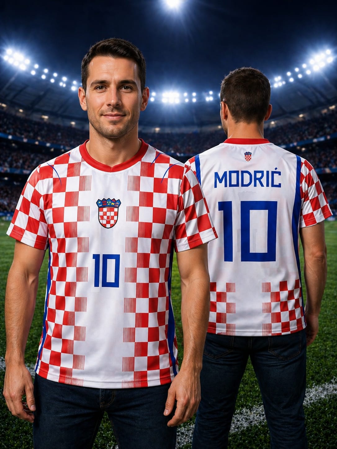 Hrvatski nogometni dres 2026 – odrasli (crveno-bijeli)