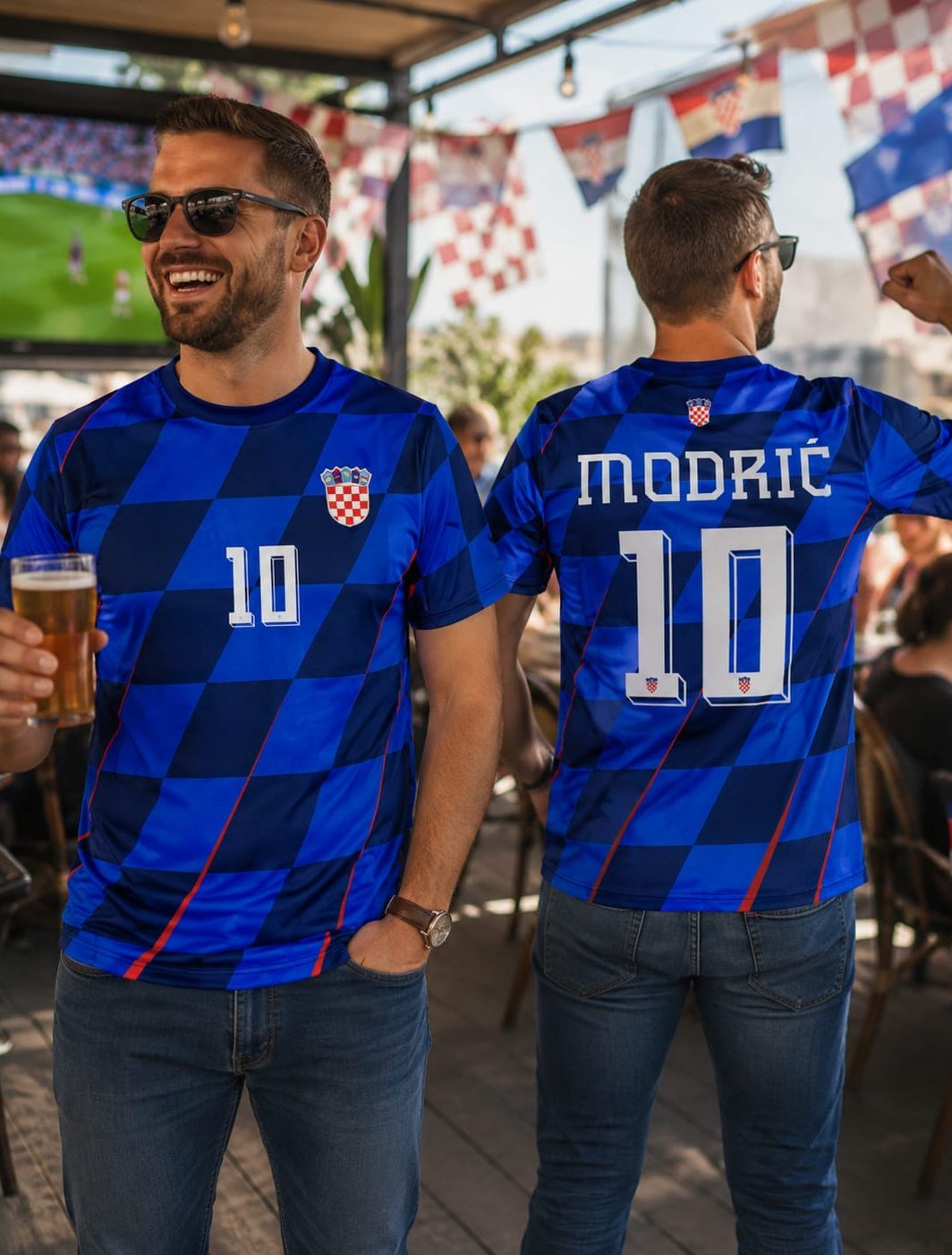 Odrasli dres Modrić 10 – Model 103 - plava