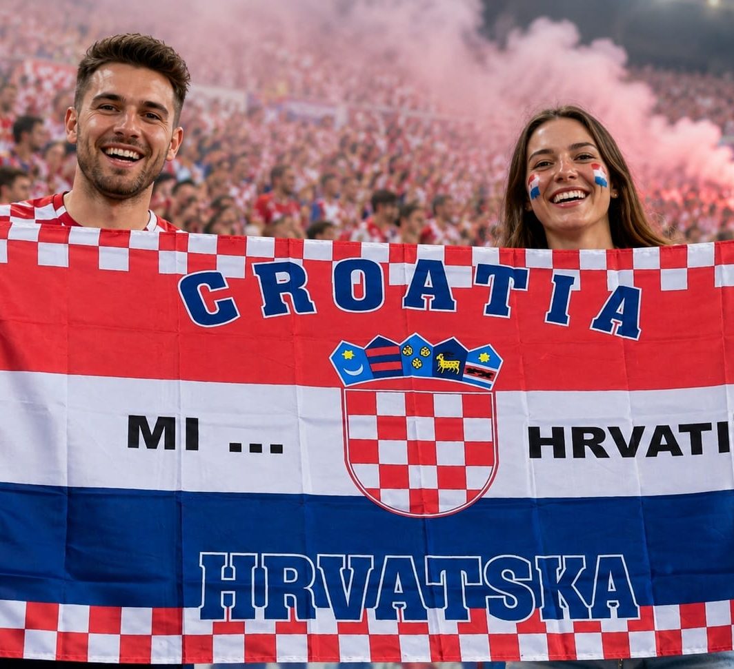 Navijačka zastava Hrvatska