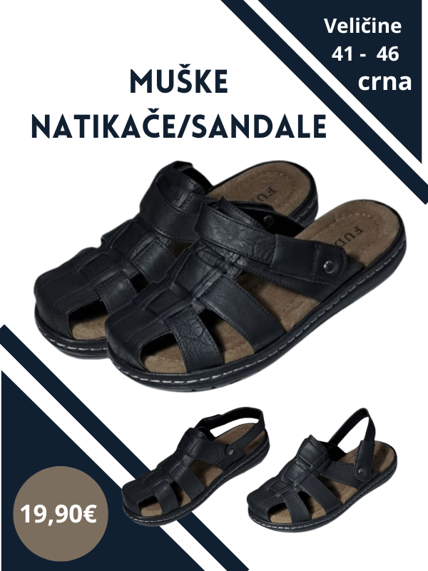 Muške Natikače/sandale – Klompe i natikaće – fotografija 2