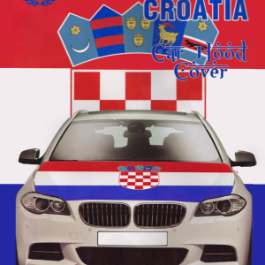Navijačka navlaka za automobile, univerzalna veličina ( sa grbom) – Navijački rekviziti