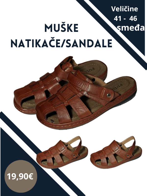 Muške Natikače/sandale – Klompe i natikaće
