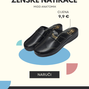 Ženske natikače – MIDD ANATOMIK – Klompe i natikaće