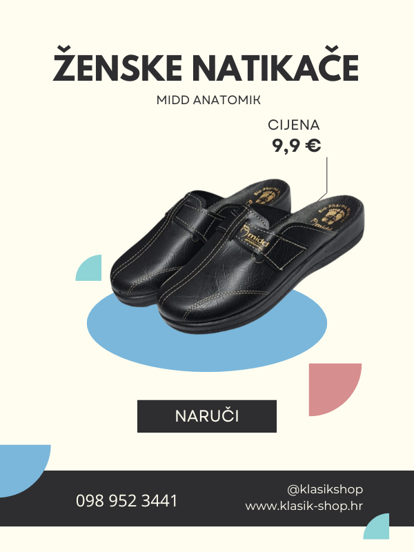 Ženske natikače – MIDD ANATOMIK – Klompe i natikaće