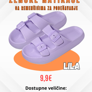 Ženske natikače sa remenčićima – Klompe i natikaće