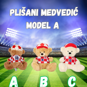 Plišani medvedić (model A) – Navijački rekviziti