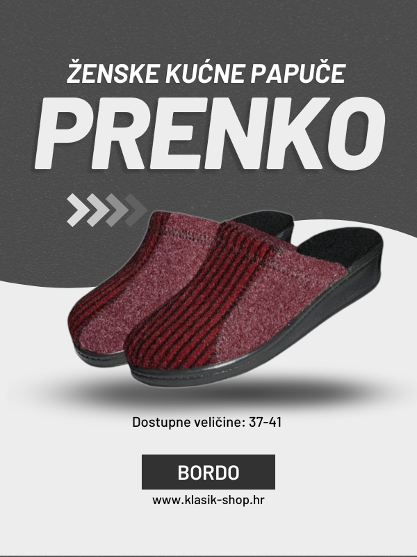 Ženske kućne papuče PRENKO – Klompe i natikaće – fotografija 2