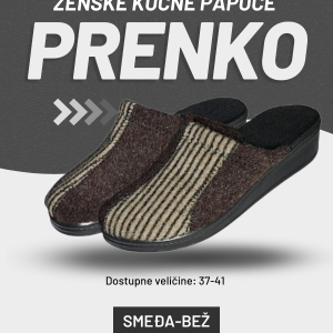 Ženske kućne papuče PRENKO – Klompe i natikaće