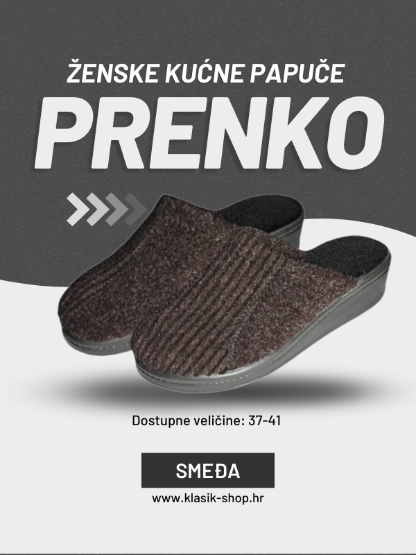 Ženske kućne papuče PRENKO – Klompe i natikaće – fotografija 3