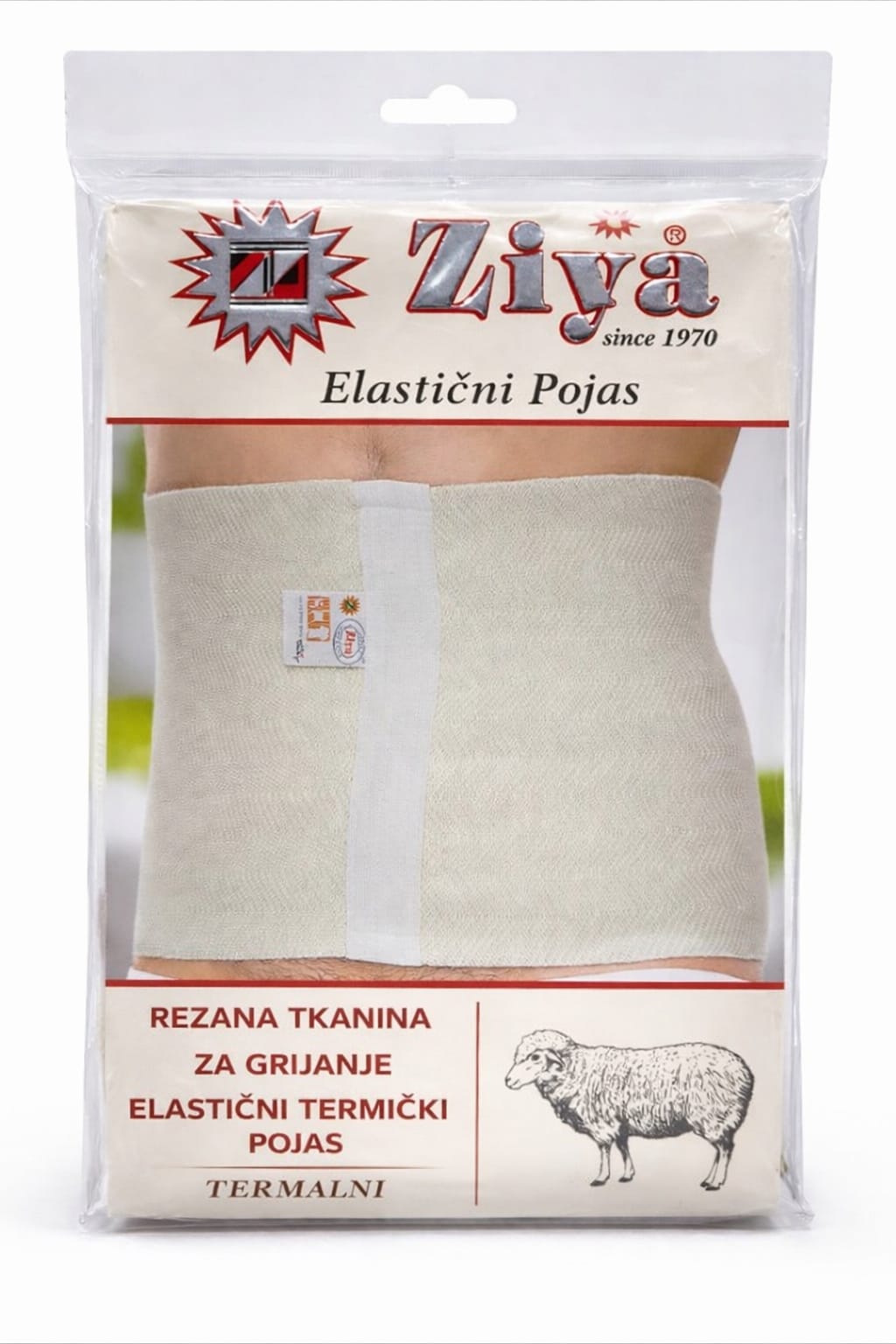 Ziya Termalni Elastični Pojas za Leđa – Model 200 – Dodaci