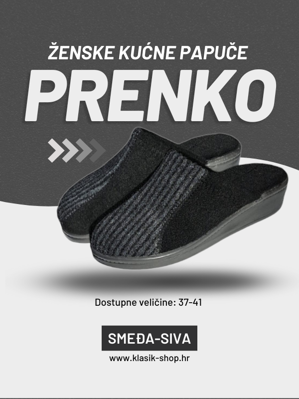 Ženske kućne papuče PRENKO – Klompe i natikaće – fotografija 5