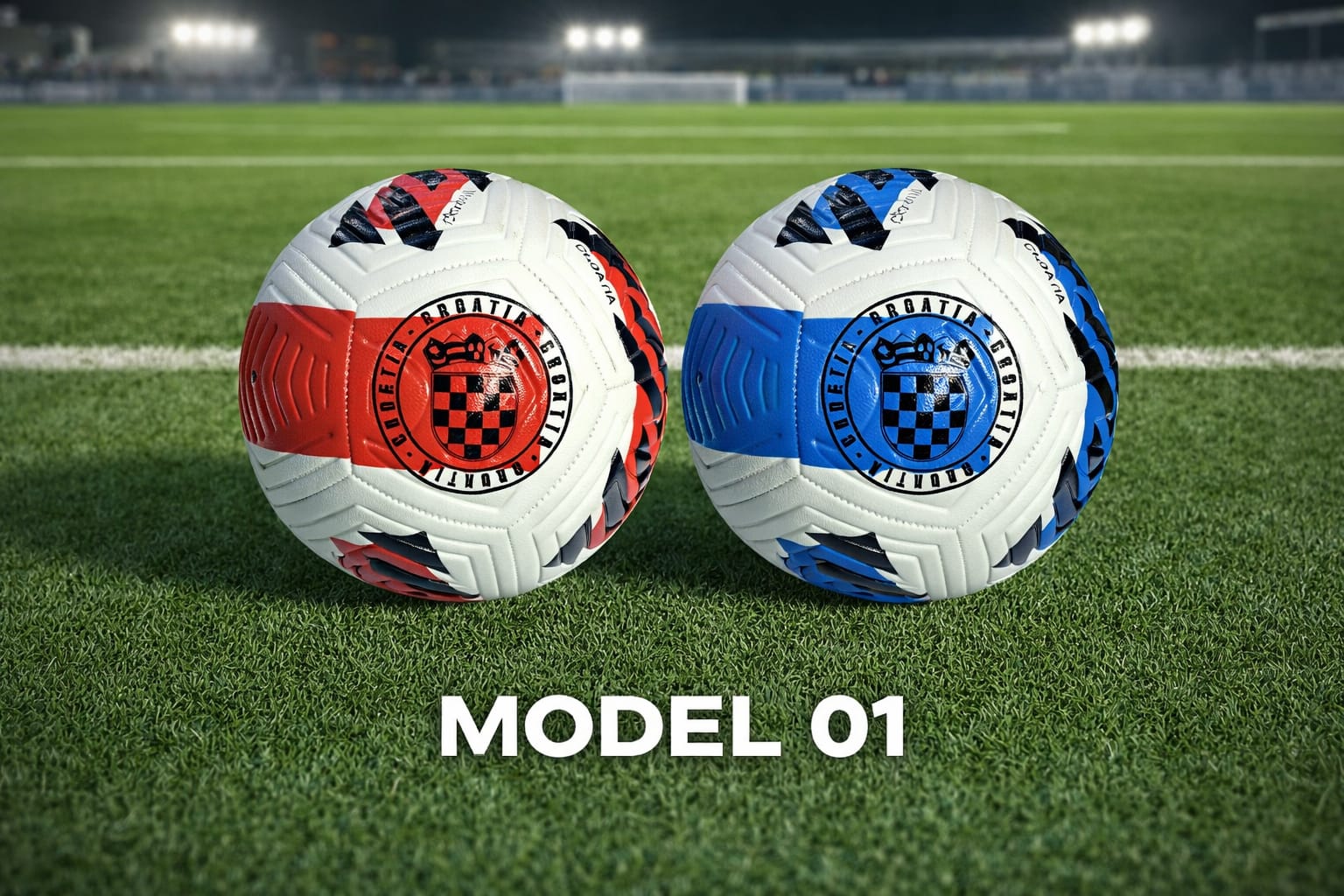 Nogometna lopta – Model 01 | Kvalitetna, više boja – Navijački rekviziti