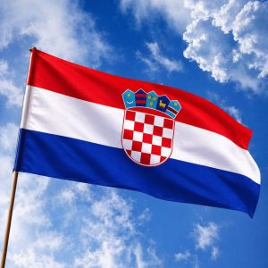 Službena Hrvatska zastava – Navijački rekviziti