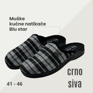 Muške kućne natikače Blu Star 2950 – Klompe i natikaće