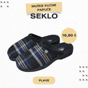 Muške kućne papuče SEKLO – Klompe i natikaće
