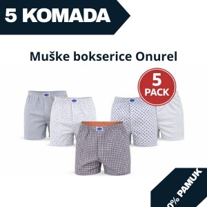 Muške bokserice Onurel – pakiranje 5 kom