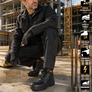 Radne zaštitne cipele visoke – čelična kapica (GGS Safety Shoes) – Muškarci