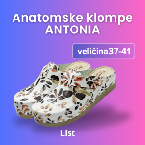 Anatomske klompe ANTONIA