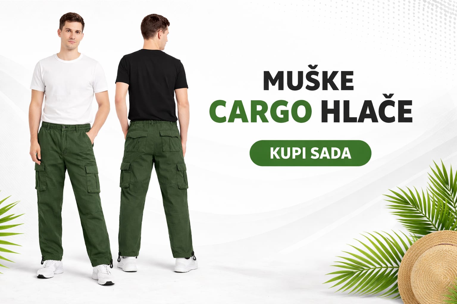 Loshan muške hlače sa džepovima