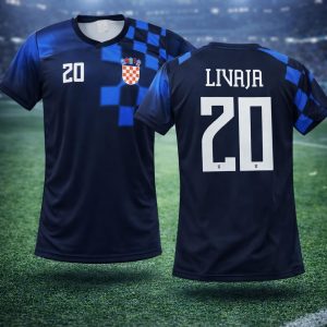 Nogometni dres Hrvatska LIVAJА 20 – majica za odrasle – Nogometni dresovi