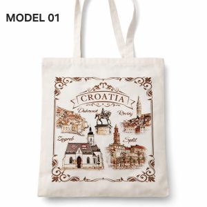 Eko vrećica Croatia – suvenir torba – Dom i kućanstvo