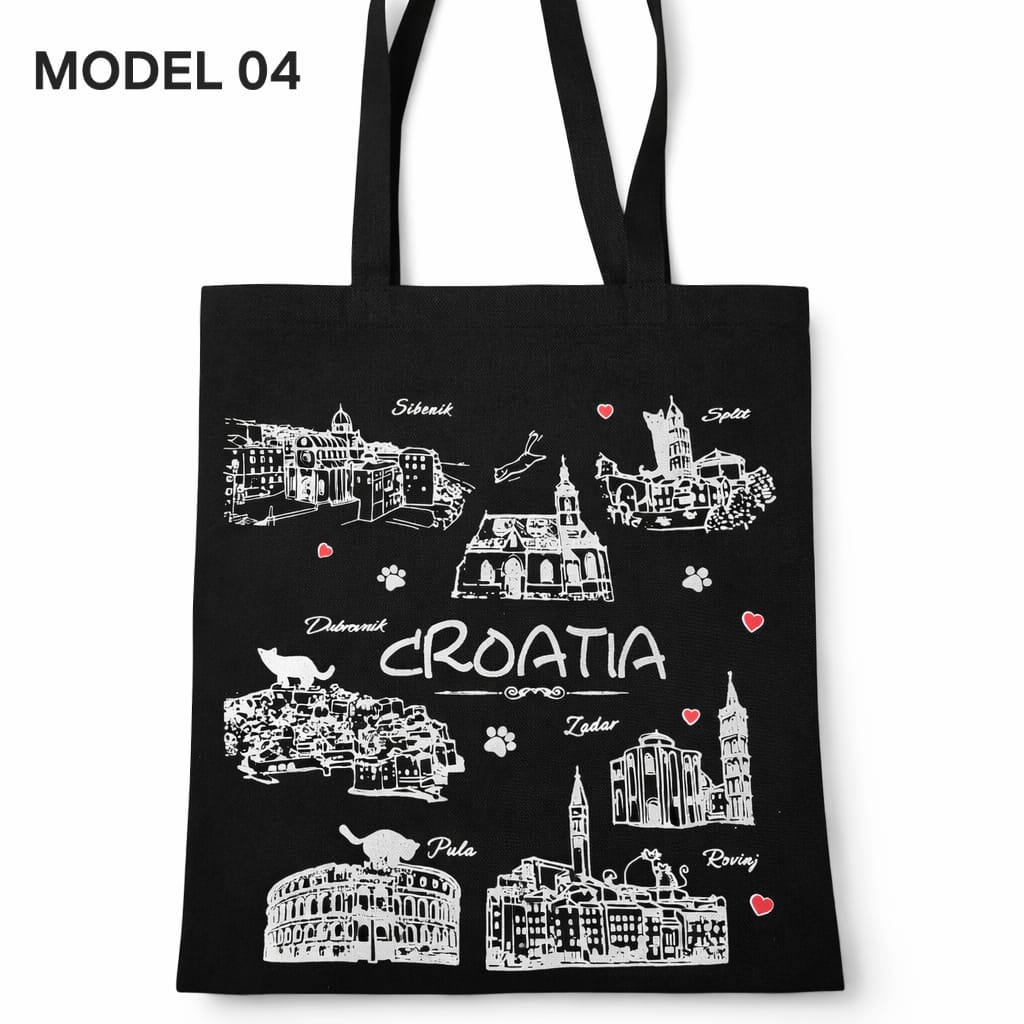 Eko vrećica Croatia – suvenir torba – Dom i kućanstvo – fotografija 3