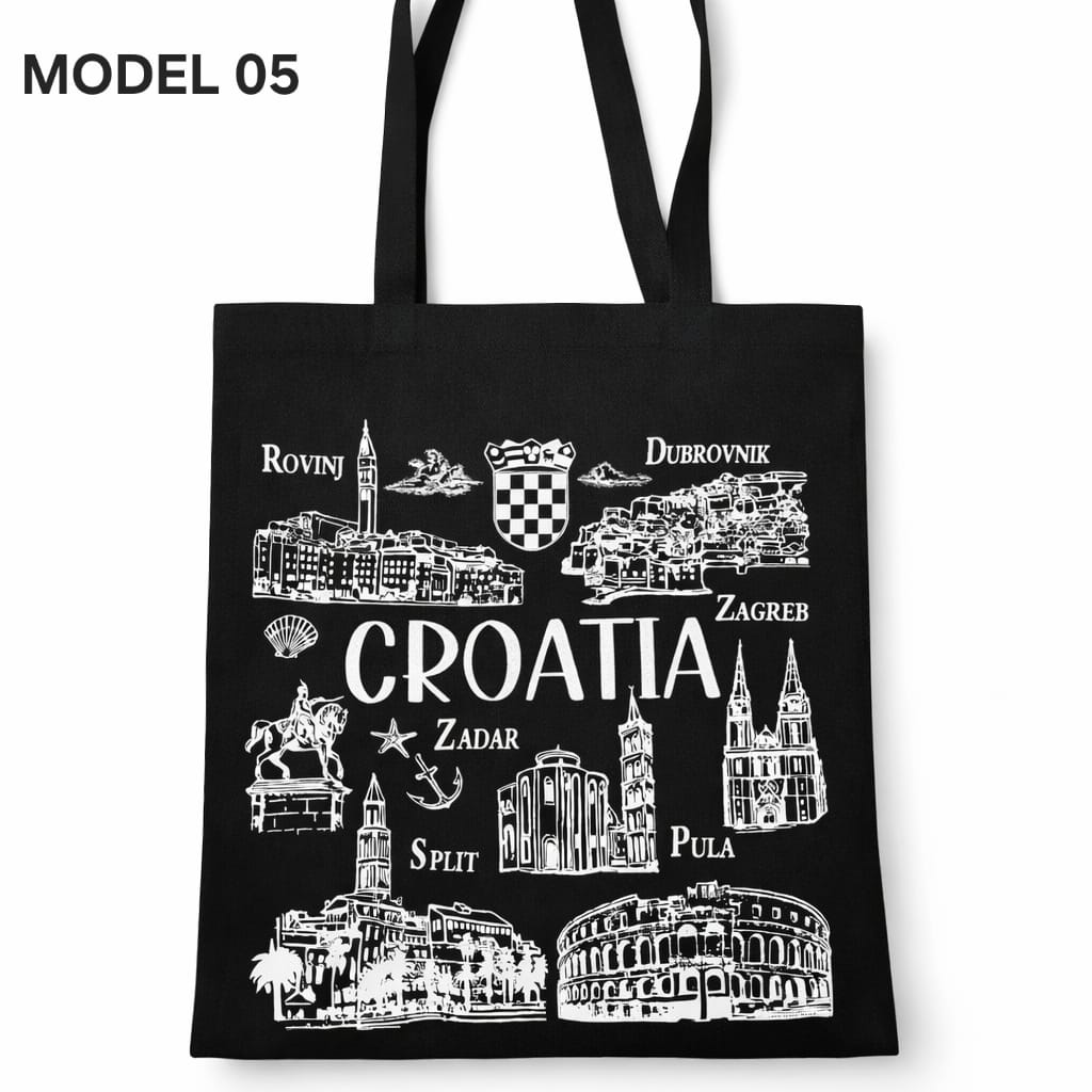 Eko vrećica Croatia – suvenir torba – Dom i kućanstvo – fotografija 2