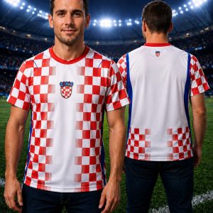 Odrasli nogometni dres Hrvatska 2026 – Nogometni dresovi