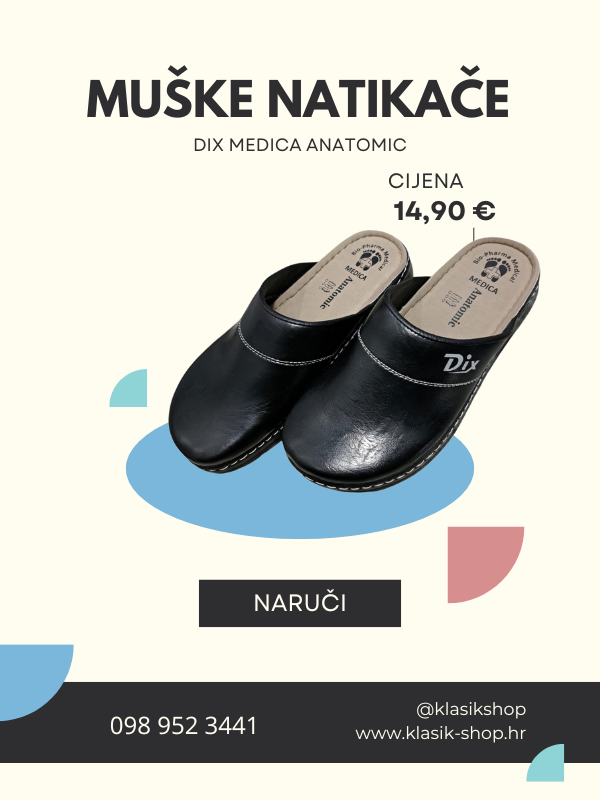 Muške natikače Dix medica anatomic – Klompe i natikaće – fotografija 2