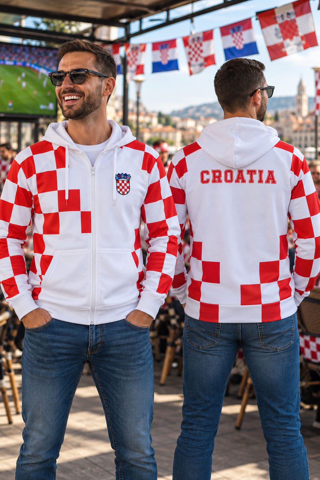 Muška dukserica Hrvatska