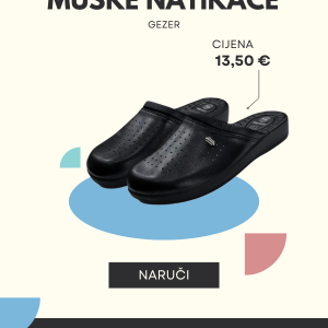 Muške natikače Gezer – Klompe i natikaće