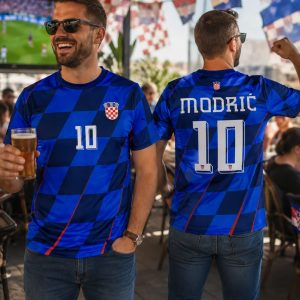 Odrasli dres Modrić 10 – Model 103 – plava – Nogometni dresovi