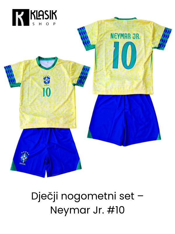 Dječji nogometni set – Neymar Jr. #10 – Nogometni dresovi