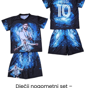 Dječji nogometni set – Lionel Messi #10 – Nogometni dresovi