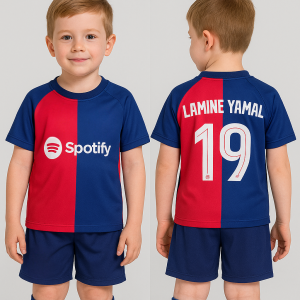 Dječji dres FC Barcelone – Lamine Yamal #19 – Nogometni dresovi