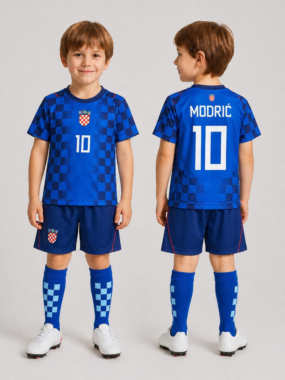 Hrvatski nogometni dres 2026 – replika (set majica + hlačice / komplet) – Nogometni dresovi – fotografija 2