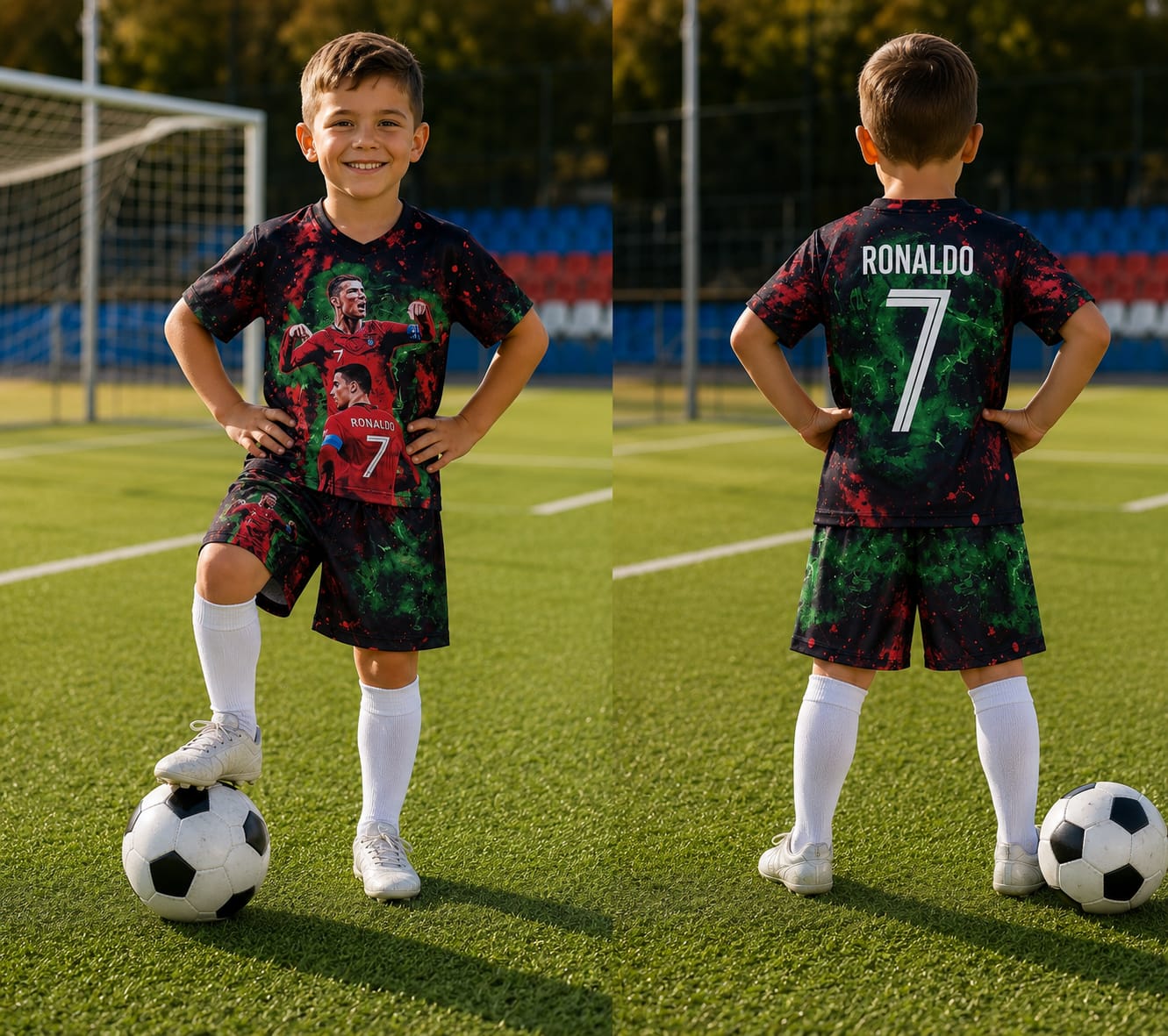 Dječji nogometni set – Cristiano Ronaldo #7 – Nogometni dresovi